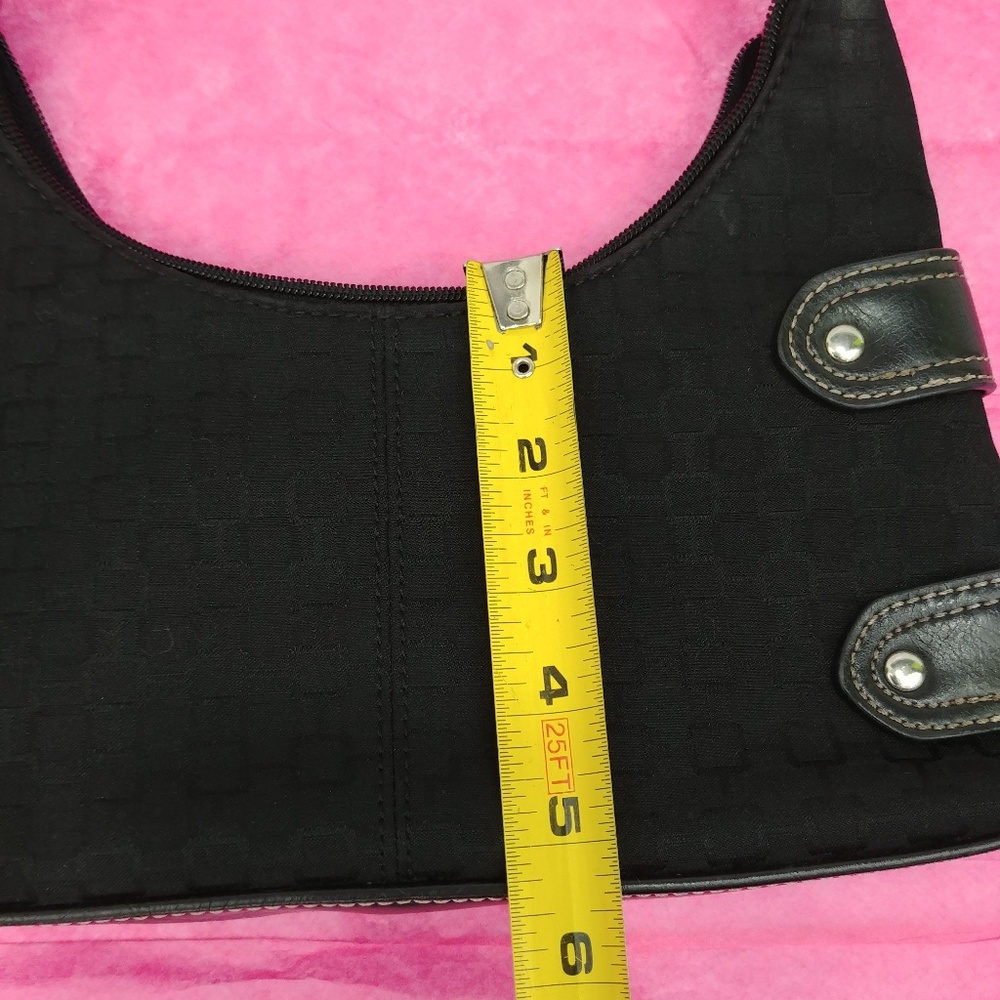 Classic Nine West Black Handbag/Purse - Picture 3 of 8